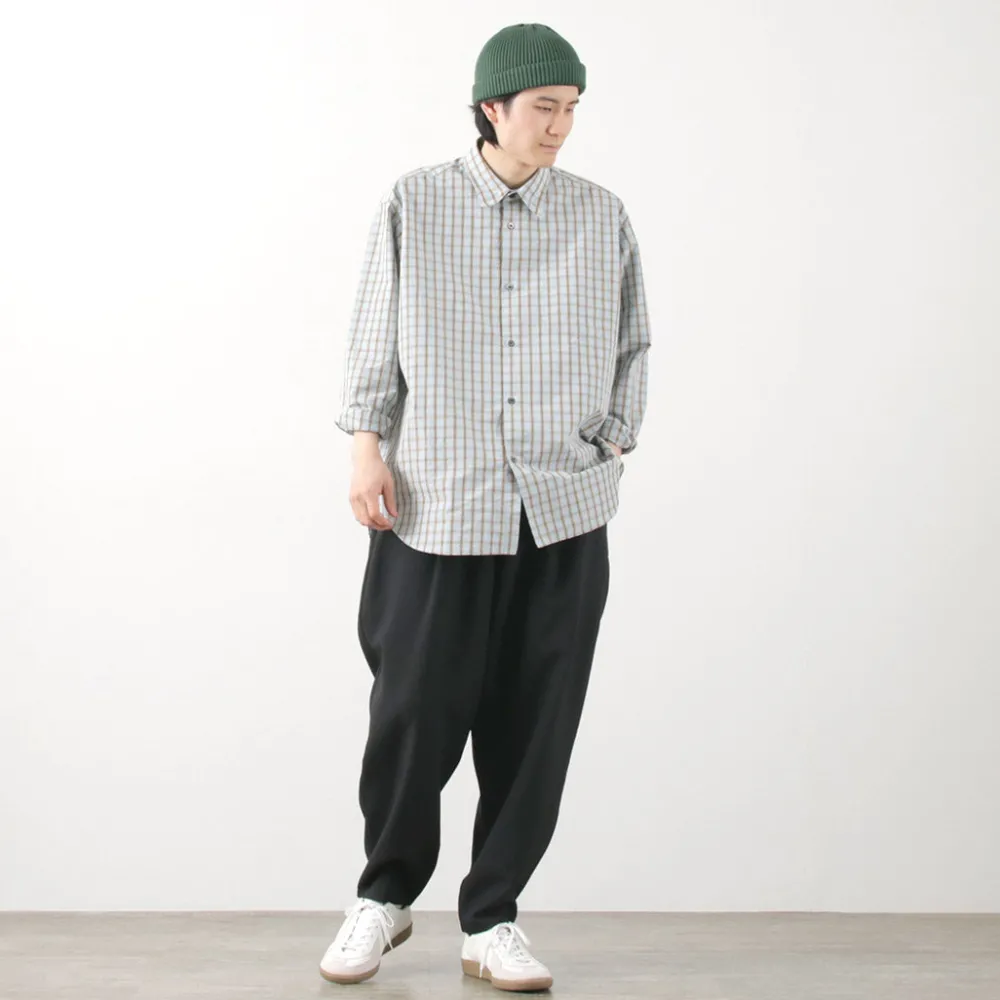 F/CE. Trousers^F/CE. / Lightweight balloon cropped pants black