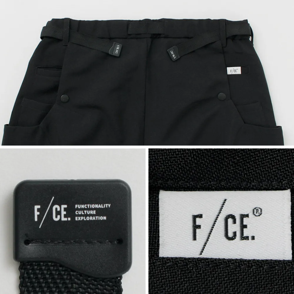 F/CE. Trousers^F/CE. / Lightweight balloon cropped pants black