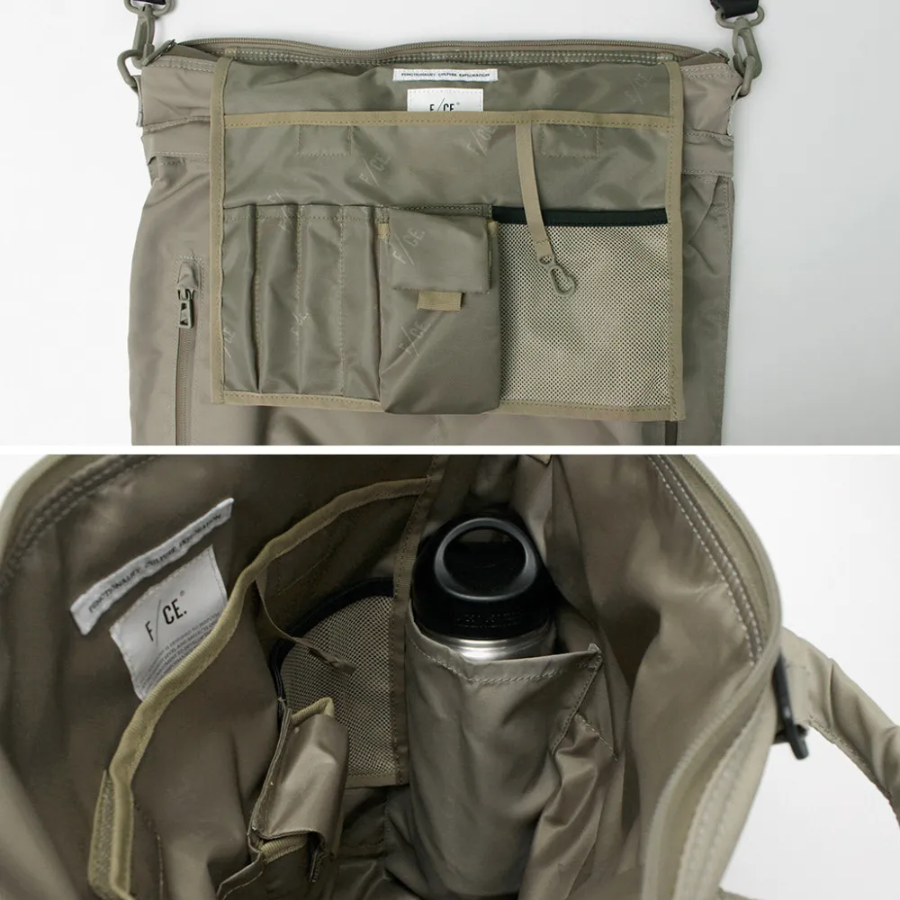 F/CE. Shoulder Bags|Backpacks^F/CE / Recycle twill 3-way helmet bag