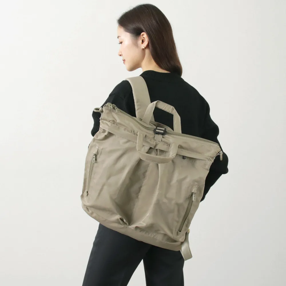 F/CE. Shoulder Bags|Backpacks^F/CE / Recycle twill 3-way helmet bag