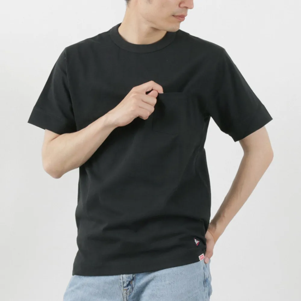 FELCO × HEALTH KNIT T-Shirts^/ Crew Neck Pocket Tee