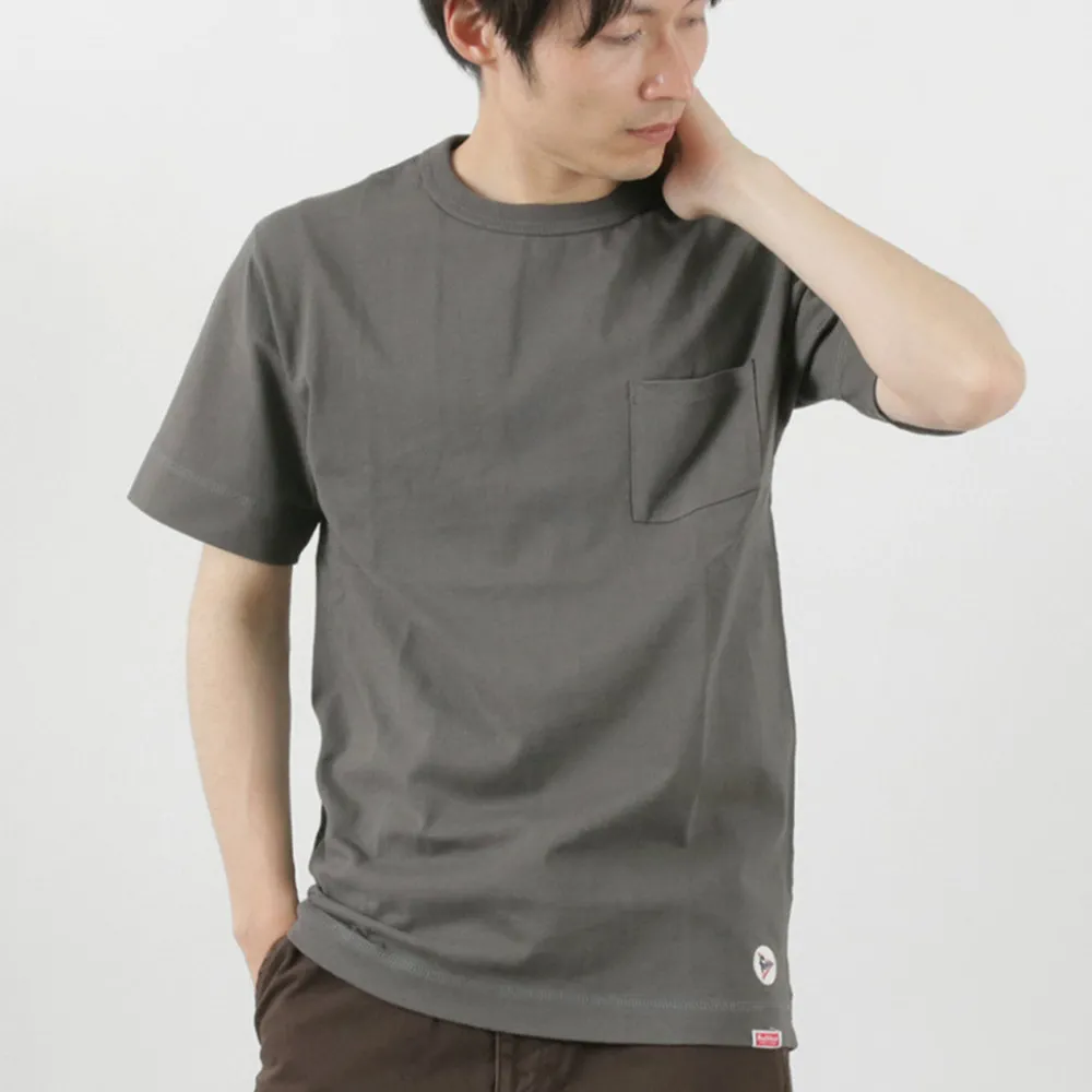 FELCO × HEALTH KNIT T-Shirts^/ Crew Neck Pocket Tee