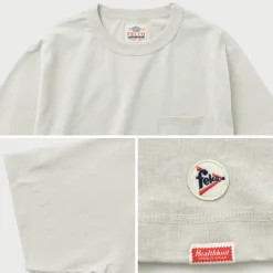 FELCO × HEALTH KNIT T-Shirts^/ Crew Neck Pocket Tee
