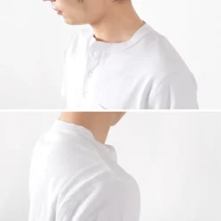 FELCO T-Shirts^/ Pocket Henley Neck T-shirt