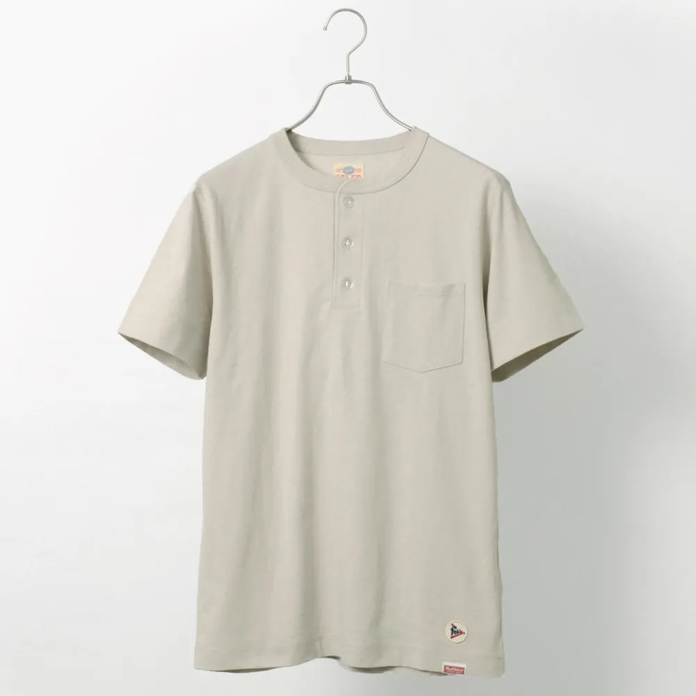 FELCO T-Shirts^/ Pocket Henley Neck T-shirt
