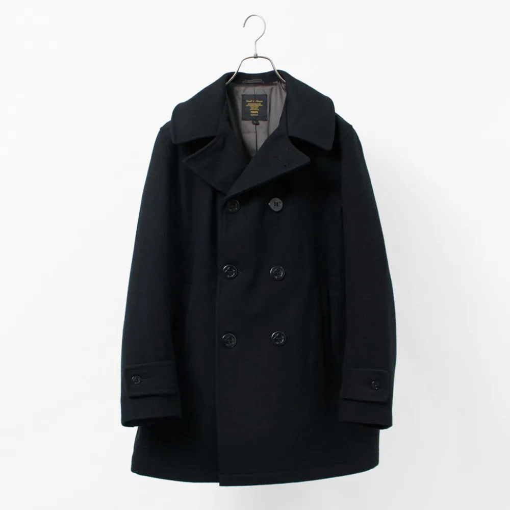 FIDELITY Coats^/ 23oz Melton Peacoat black
