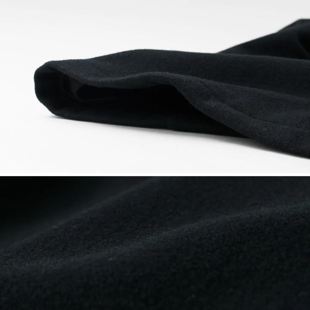 FIDELITY Coats^/ 23oz Melton Peacoat black
