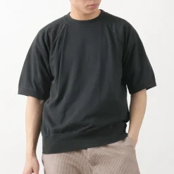 FILMELANGE T-Shirts^/ Elmer Extra Mini-piled Short Sleeved Sweat Tee