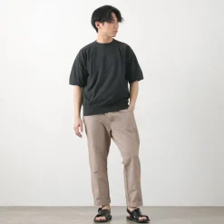 FILMELANGE T-Shirts^/ Elmer Extra Mini-piled Short Sleeved Sweat Tee