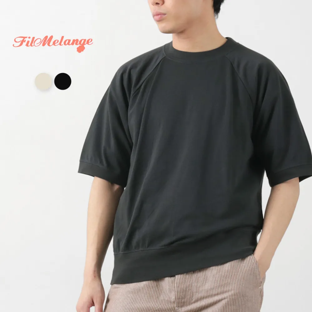 FILMELANGE T-Shirts^/ Elmer Extra Mini-piled Short Sleeved Sweat Tee