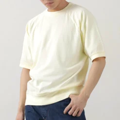 FILMELANGE T-Shirts^/ Elmer Extra Mini-piled Short Sleeved Sweat Tee