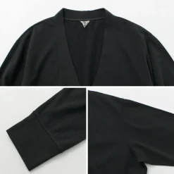FILMELANGE Cardigans^/ Elton Extra Mini-piled Cardigan black