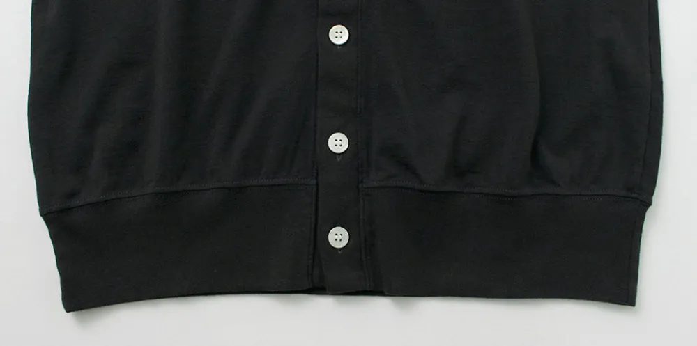 FILMELANGE Cardigans^/ Elton Extra Mini-piled Cardigan black