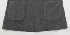 FILMELANGE Jackets^/ Hiet Melton Knit Jacket charcoal