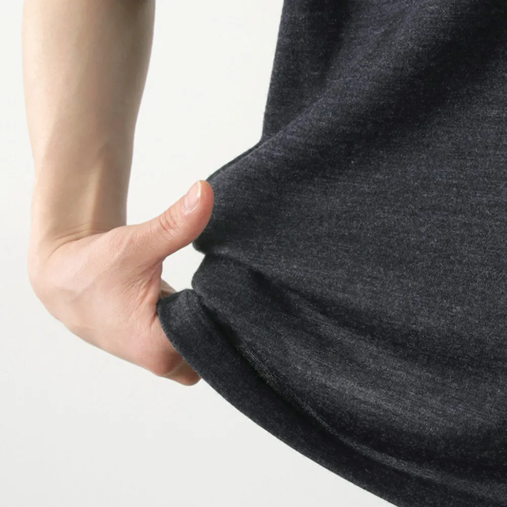 FILMELANGE T-Shirts^/ Wolve New Zealand Merino Jersey Box T-Shirt