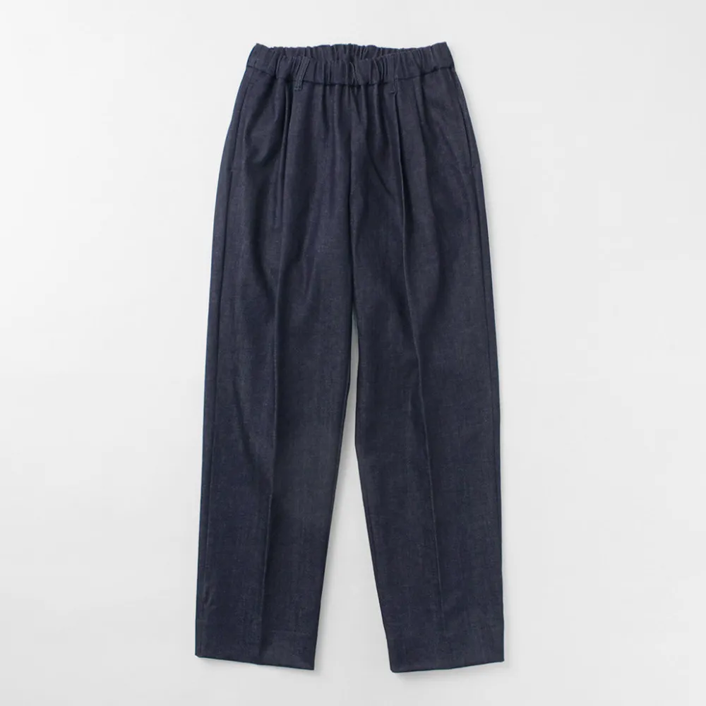 FLISTFIA Jeans^/ Denim Wide Tuck Trousers