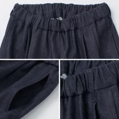 FLISTFIA Jeans^/ Denim Wide Tuck Trousers