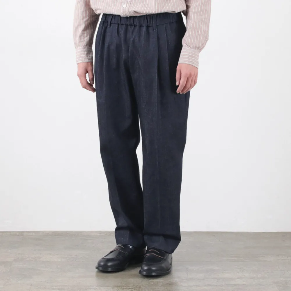 FLISTFIA Jeans^/ Denim Wide Tuck Trousers