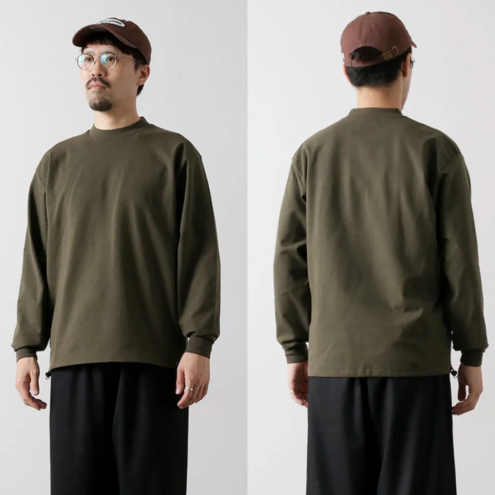 FLISTFIA T-Shirts^/ Long Sleeve Drawcord Pullover