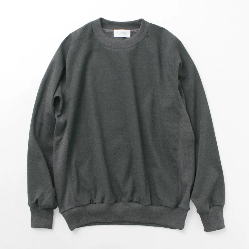 FLISTFIA Sweatshirts^/ Sporty Pullover Slightly Raised Type