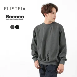 FLISTFIA Sweatshirts^/ Sporty Pullover Slightly Raised Type