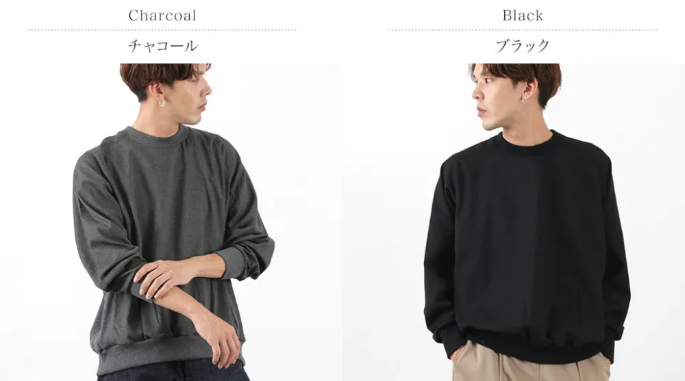 FLISTFIA Sweatshirts^/ Sporty Pullover Slightly Raised Type
