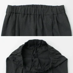 FLISTFIA Trousers^/ Wool-like Tuck Wide Trouesrs