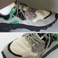 FLOWER MOUNTAIN Sneakers^/ Yamano Three Pig Suede and Nylon Sneakers