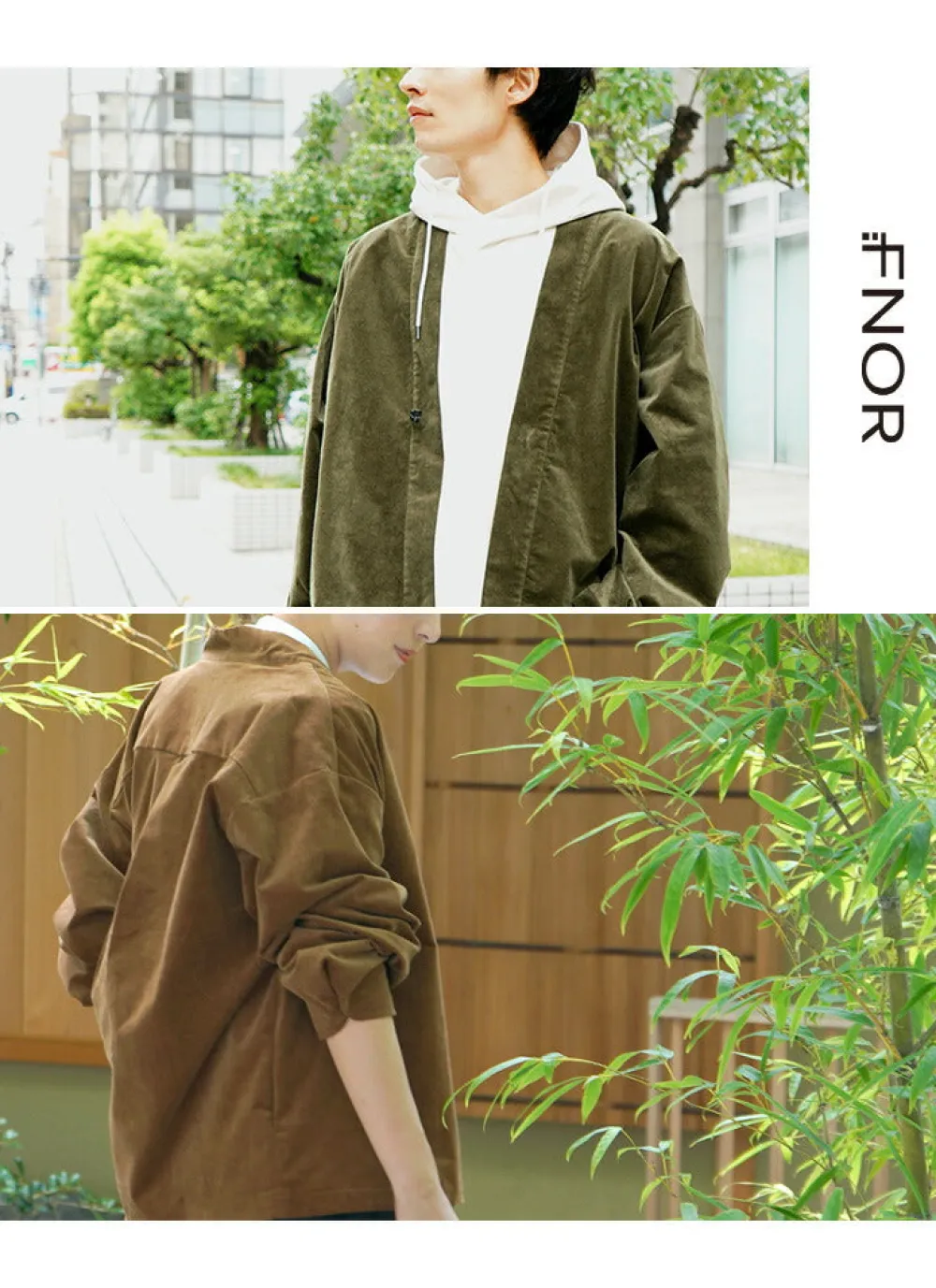 FNOR Jackets^/ Finewell Corduroy Hanten Jacket