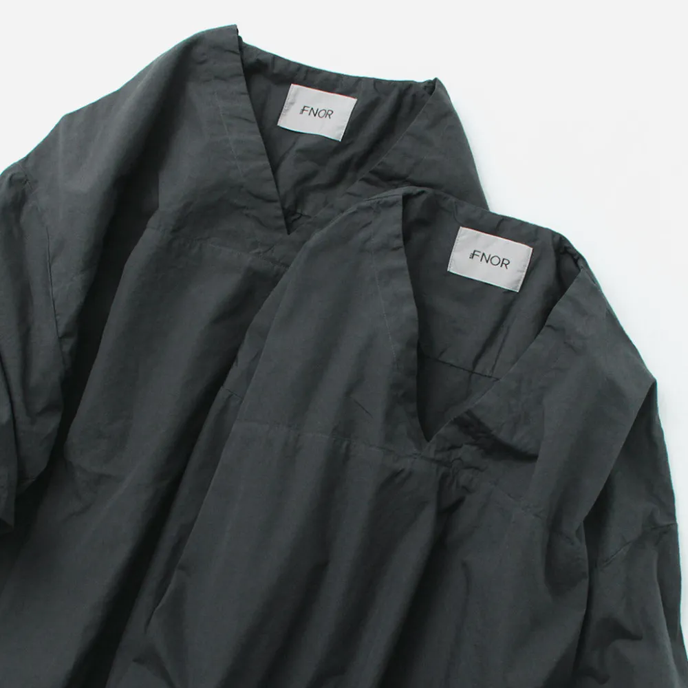 FNOR Shirts^/ Mathon Garment dye Hospital shirt black