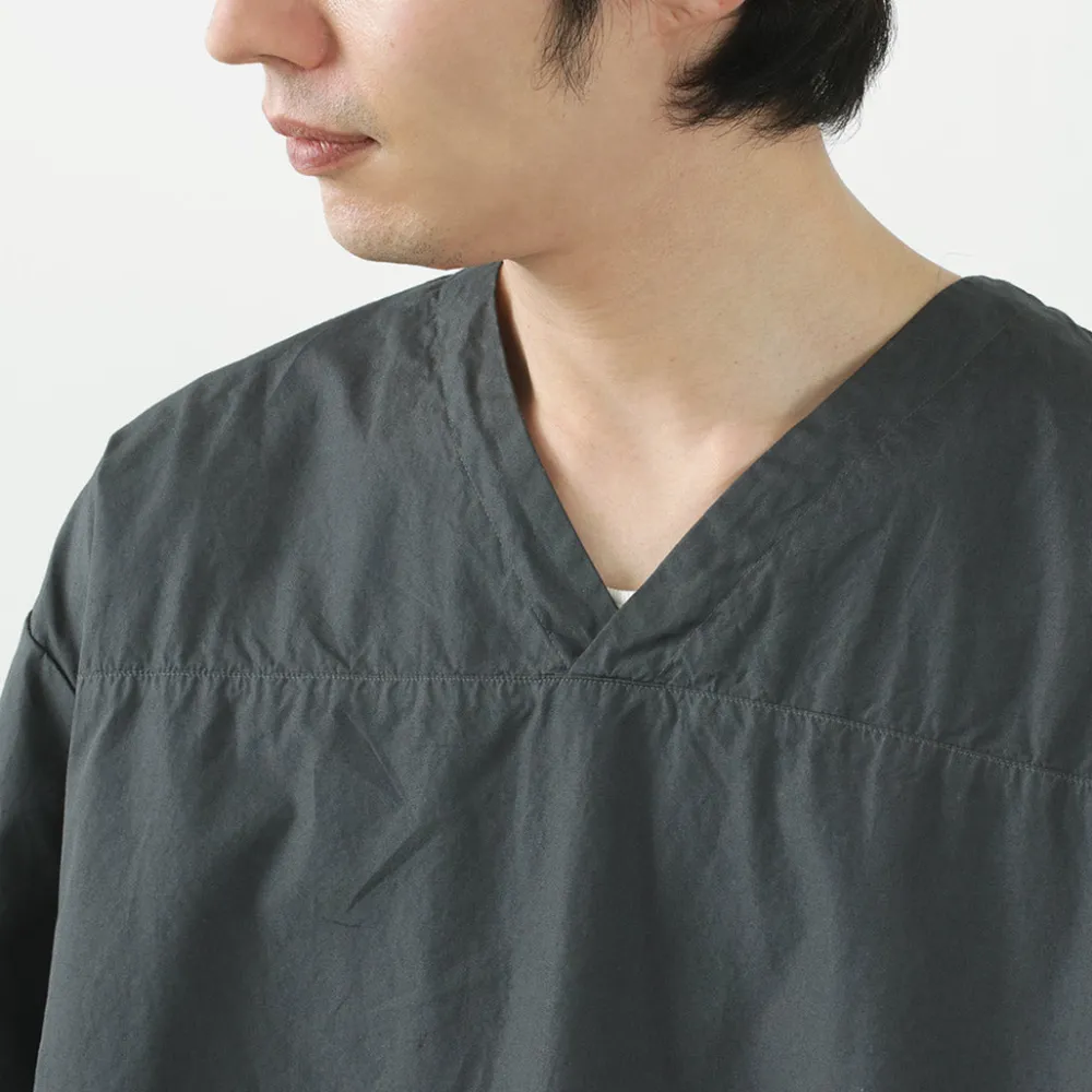 FNOR Shirts^/ Mathon Garment dye Hospital shirt black
