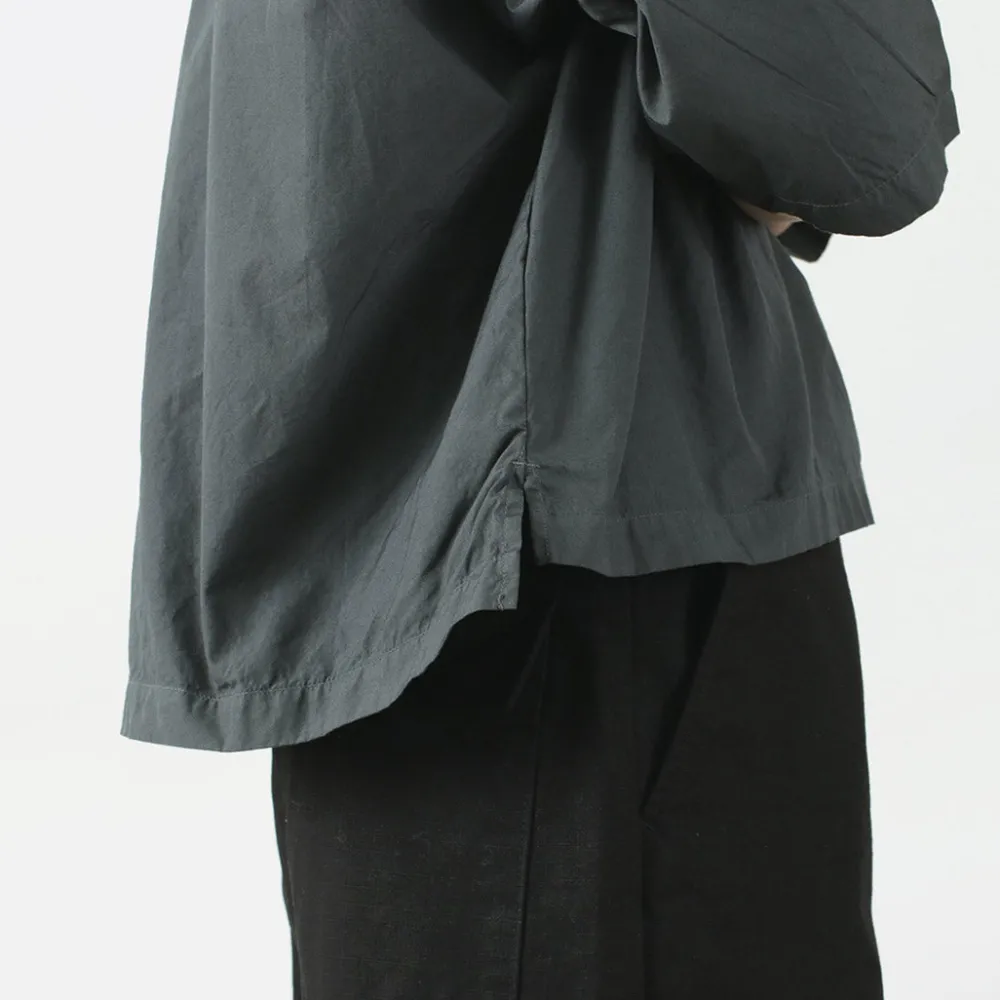 FNOR Shirts^/ Mathon Garment dye Hospital shirt black