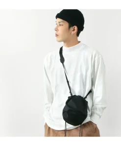 FNOR T-Shirts^/ Mock Neck Long Sleeve T-Shirt