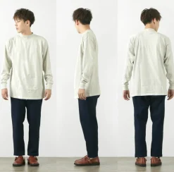 FNOR T-Shirts^/ Mock Neck Long Sleeve T-Shirt