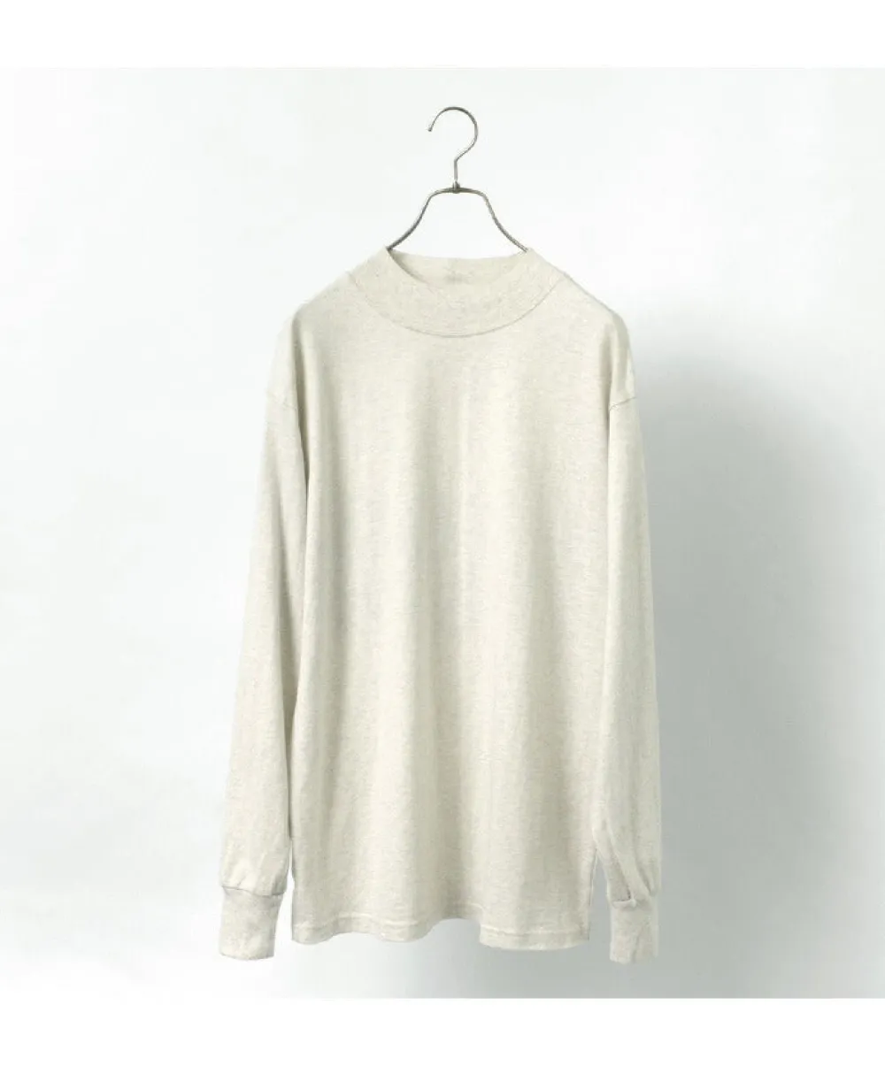 FNOR T-Shirts^/ Mock Neck Long Sleeve T-Shirt