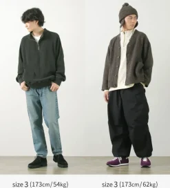 FNOR Sweatshirts^/ Open-Ended Waffle Half-Zip Pullover