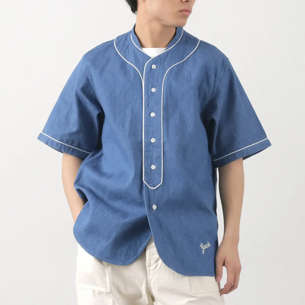 FOB FACTORY Shirts^/ F3490 Baseball Shirt