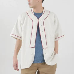 FOB FACTORY Shirts^/ F3490 Baseball Shirt