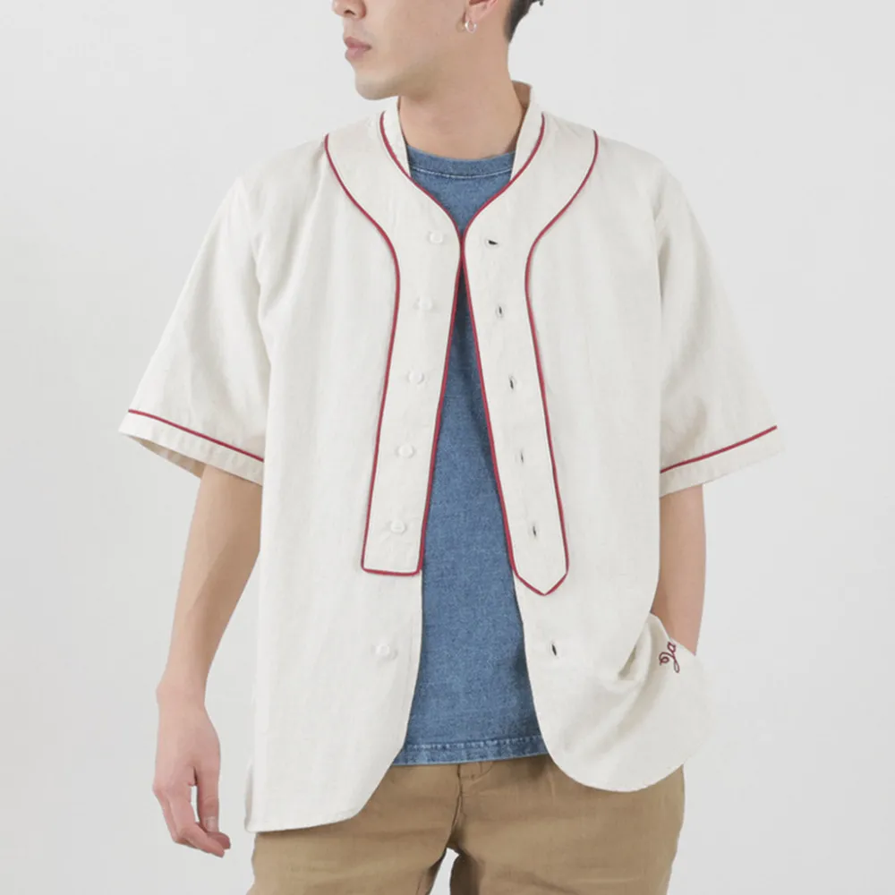 FOB FACTORY Shirts^/ F3490 Baseball Shirt