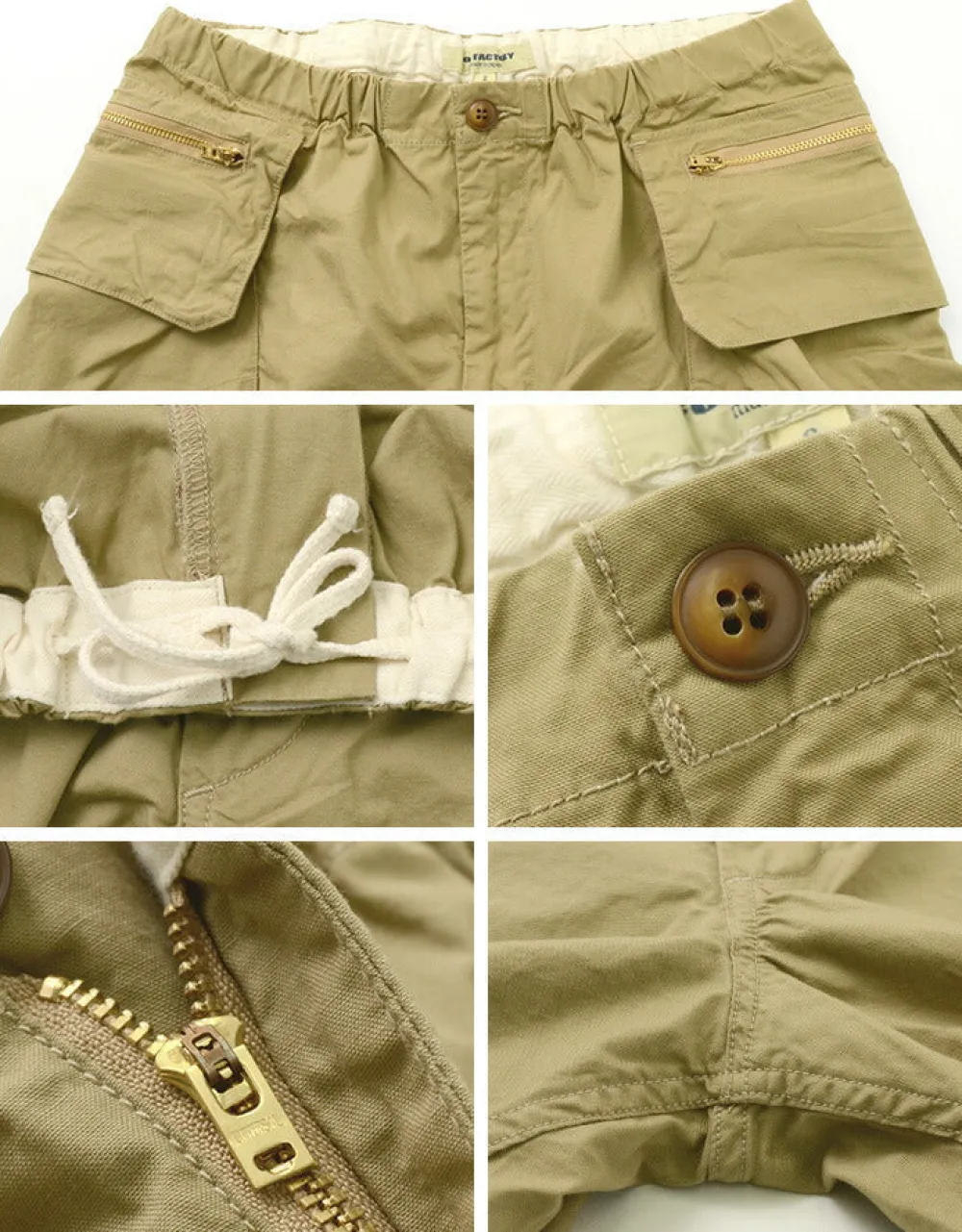 FOB FACTORY Shorts^/ F4165 Camp Shorts