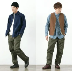 FOB FACTORY Trousers^/ F0503 cargo trousers olive
