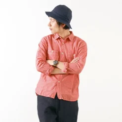 FOB FACTORY Shirts^/ F3378 Chambray Work Shirt