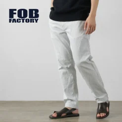 FOB FACTORY Work Pants & Chinos^/ F0525 Cordlane work pants white