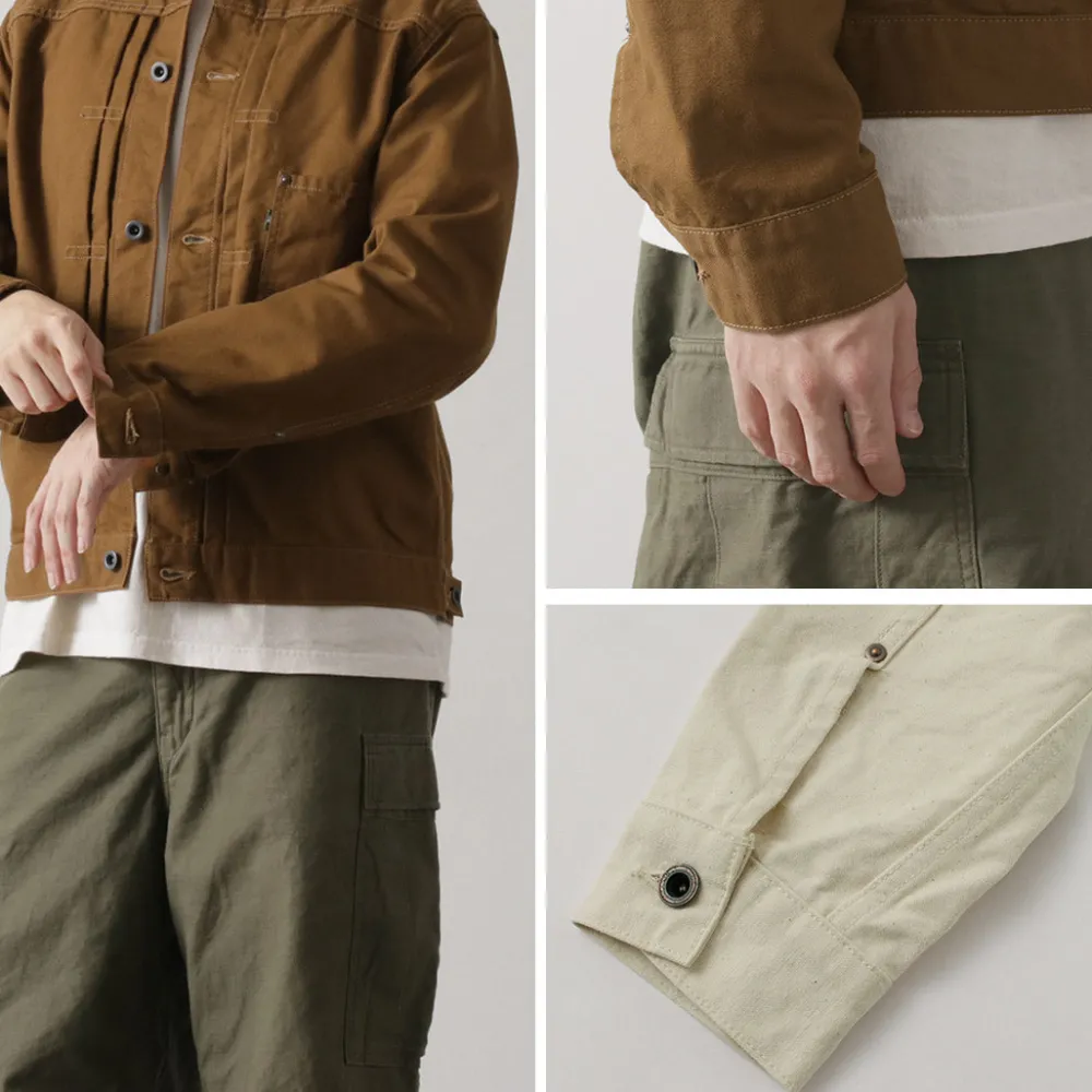 FOB FACTORY Jackets^/ F2445 Cotton duck jacket