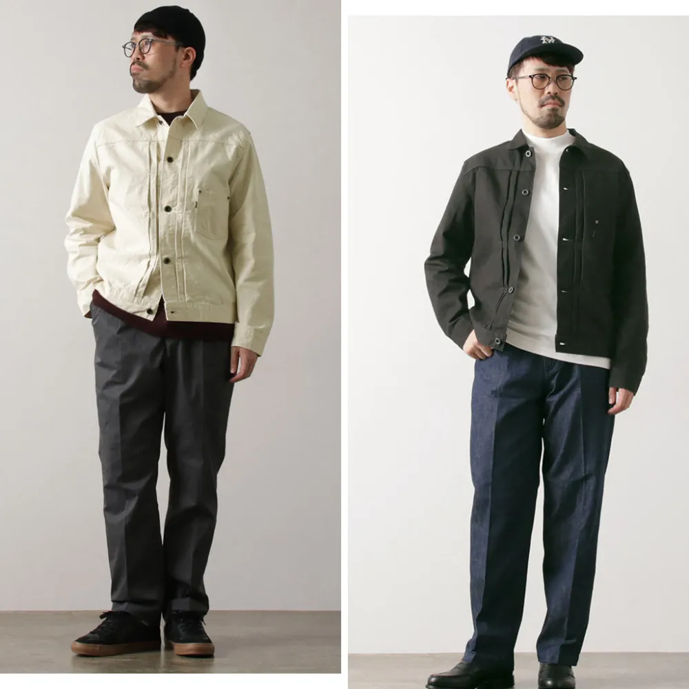 FOB FACTORY Jackets^/ F2445 Cotton duck jacket
