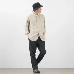 FOB FACTORY Work Pants & Chinos^/ F0516 Cotton hemp herringbone Trouser
