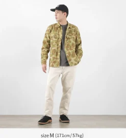 FOB FACTORY Work Pants & Chinos^/ F0516 Cotton hemp herringbone Trouser
