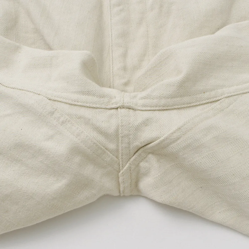 FOB FACTORY Work Pants & Chinos^/ F0516 Cotton hemp herringbone Trouser