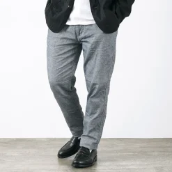 FOB FACTORY Work Pants & Chinos^/ F0513 Cotton Linen Double Wave Chambray Pants