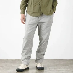 FOB FACTORY Work Pants & Chinos^/ F0513 Cotton Linen Double Wave Chambray Pants